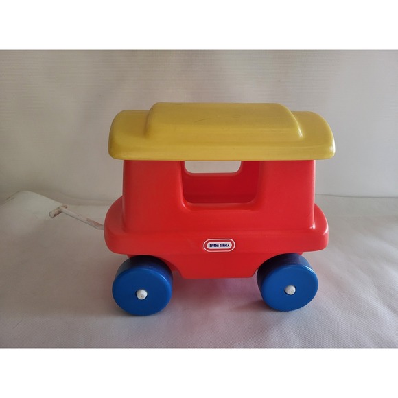 Little Tikes Vintage Chugga Choo Choo Caboose Ride On Toy Train Red replacement - Picture 9 of 9